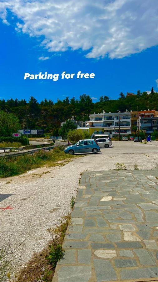 Kalamitsa Apartment By The Beach Kavala Exteriör bild
